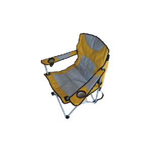 Camping chair with wing